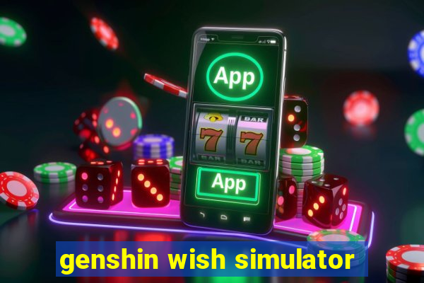 genshin wish simulator